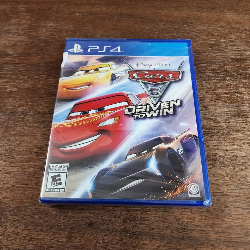 Sony Playstation 4 Disney Pixar Cars 3 Driven To Win PS4 Game Sealed